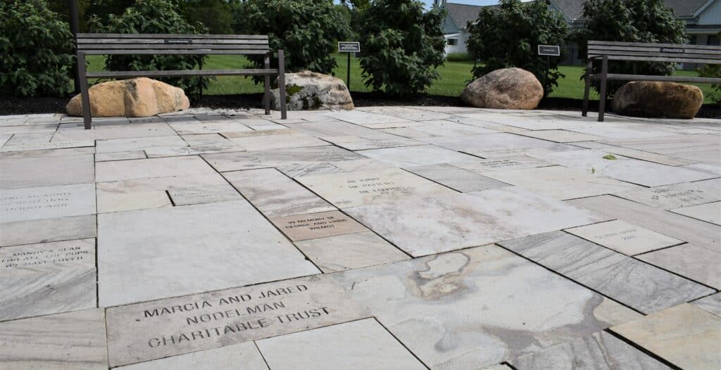 Pavers at North Central Training Center.